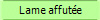 Lame affute
